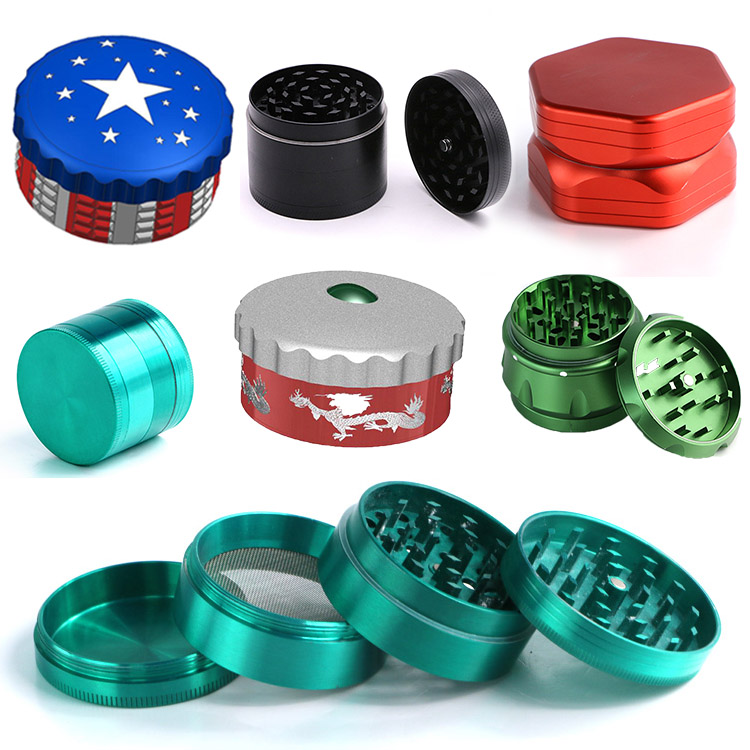 Aluminum CNC Machining Commercial Herb Weed Grinder