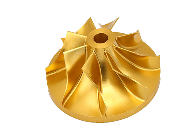 Impeller 5-axis CNC machining