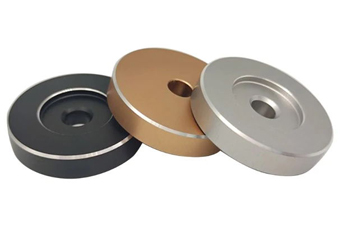 Custom CNC Aluminum 45 RPM Adapters Machining Surface Treatment