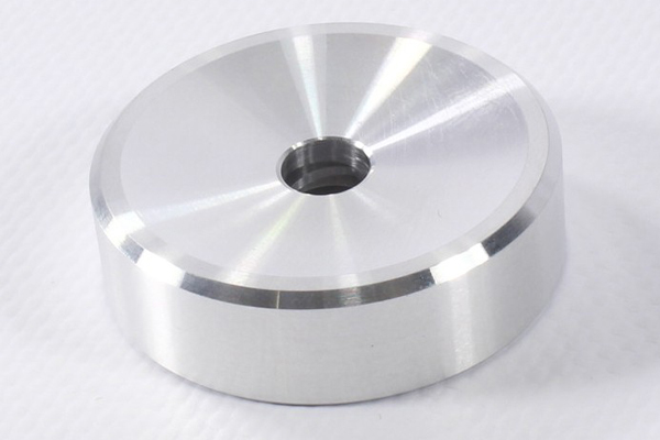 Custom CNC polishing Aluminum 45 RPM Adapters Machining
