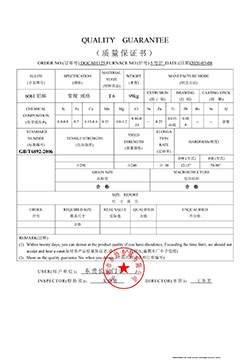 6061 aluminum rod material report