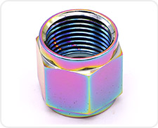 aluminum part cnc machining Colors Plated