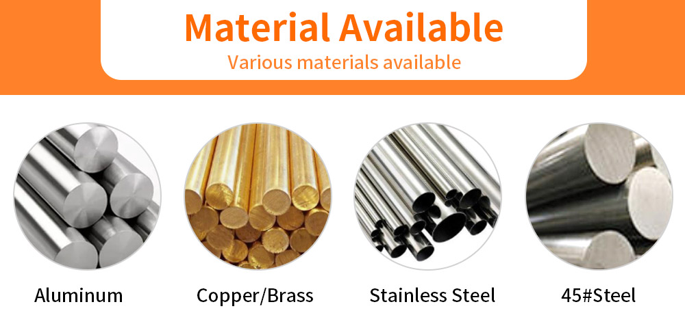 Cheap China Anodized Custom High Precision Turning Service material