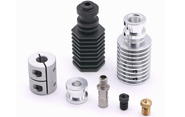 CNC precision machining of various 3D printer parts