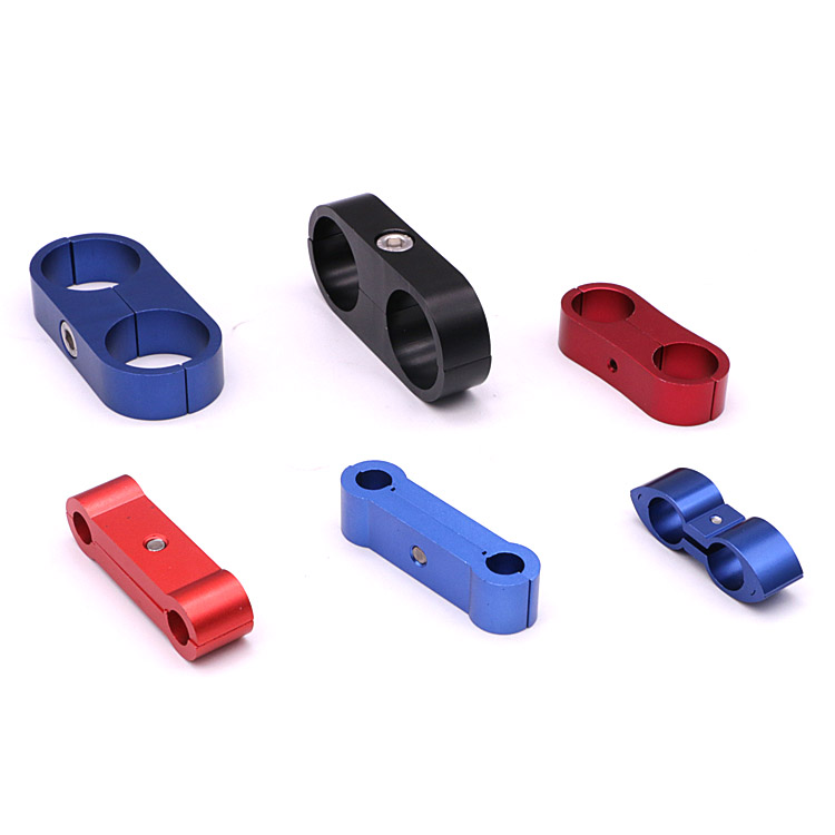 Metal CNC Machining Aluminum Quick Tube Connector Clamp