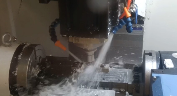 What are the techniques to reduce the deformation of cnc machined machining turning aluminum parts?