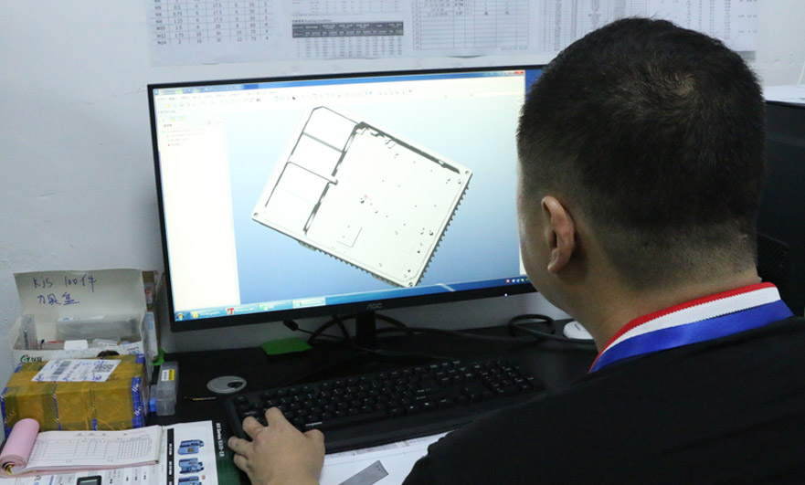 Drawing of CNC machining parts engineering drawing