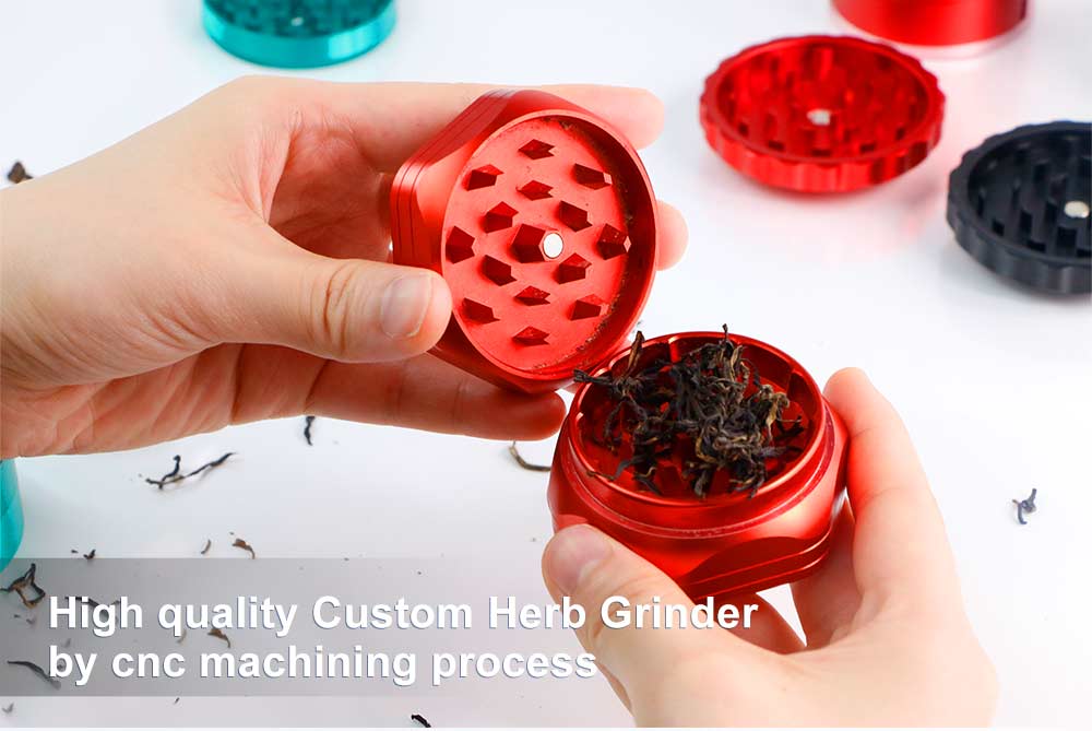 CNC Machining Custom Herb Weed Grinder