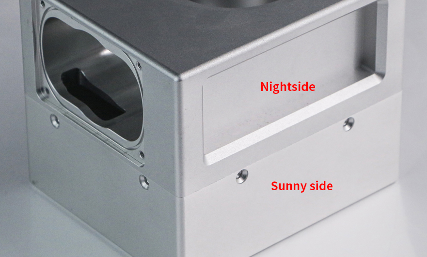 Appearance Titanium and Stainless Steel Machining Parts Solve PVD