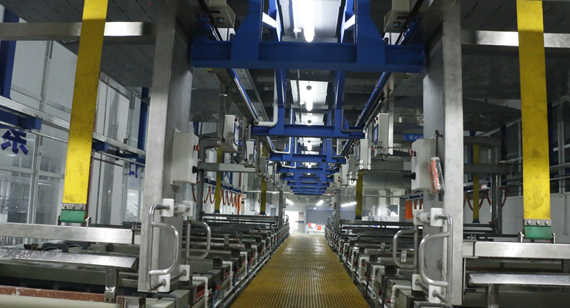 Surface treatment factory