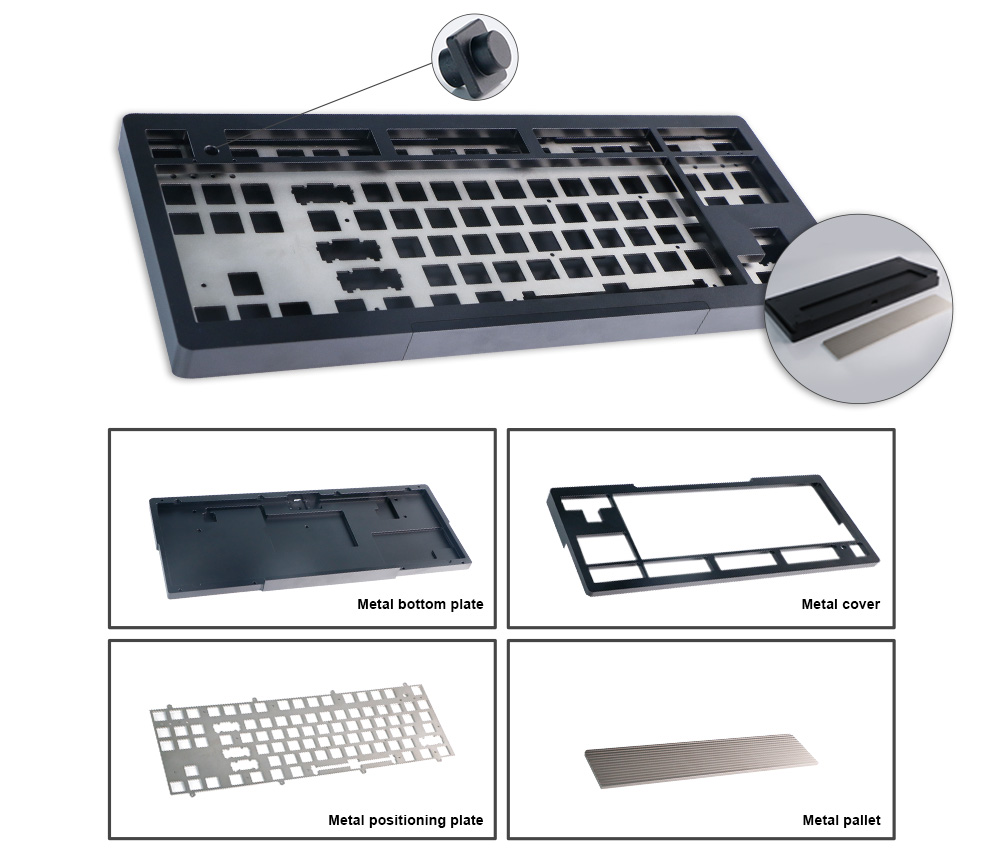 CNC aluminum keyboard case