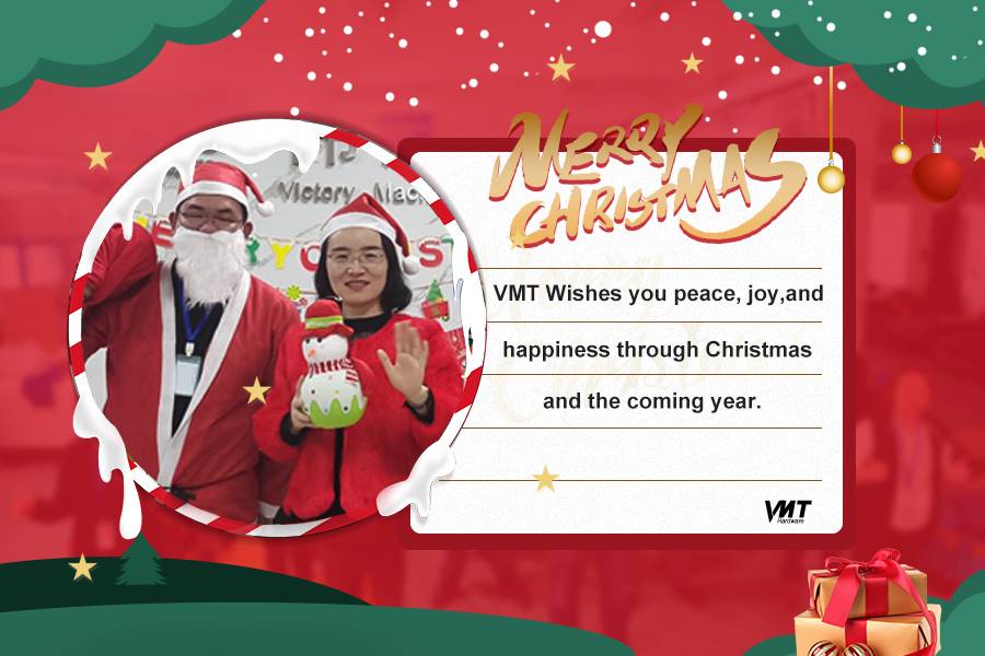 VMT CNC Machining Service Manufacturer Wishes You a Merry Christmas