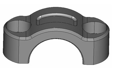 CNC Machining Case for the Upper Cover of Motorcycle Brake Parts for Ltalian Customers