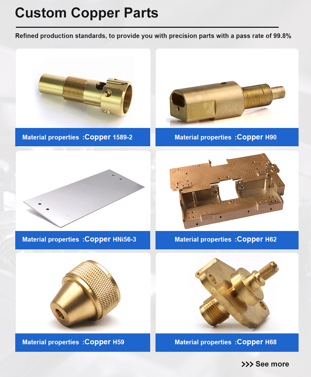 Custom Metal Copper Heatsink