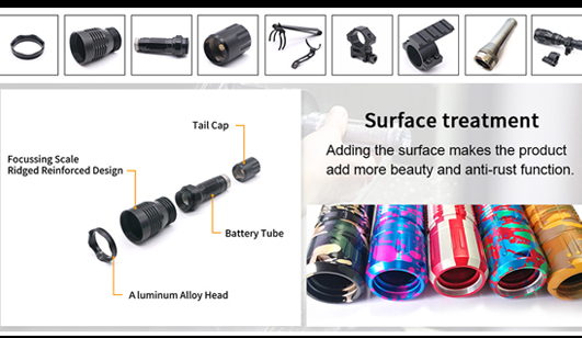 How to CNC Machining the Flashlight Shell?