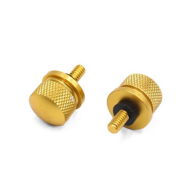 CNC Motorcycle Knurled Mount Bolt Screw 