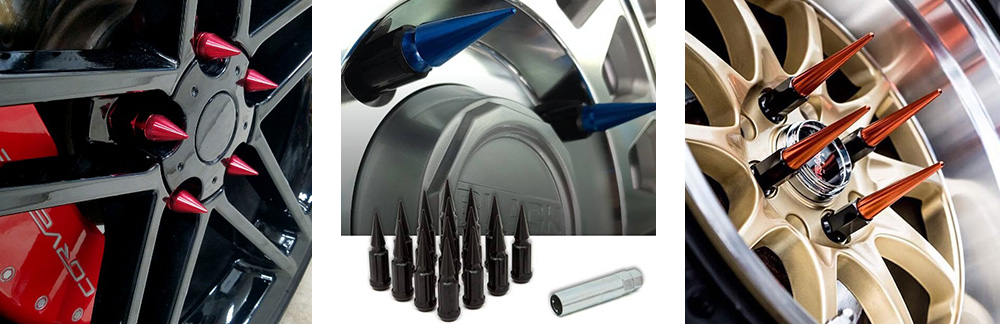 custom spike lug nuts