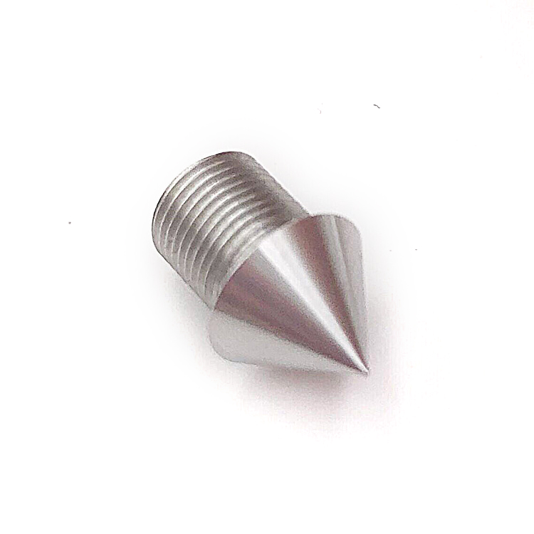 CNC Machined Black Small Metal Steel Aluminum Spikes