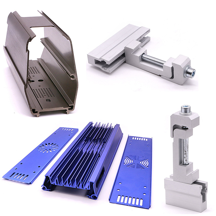 Anodized Extrusion Aluminum CNC Machining Fabrication