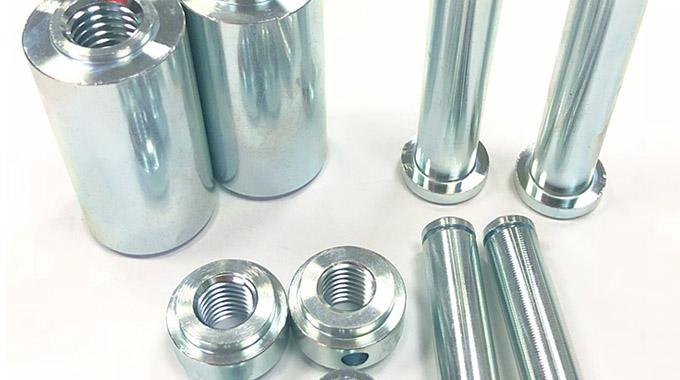 Galvanizing cnc machining parts