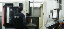 5 Axis CNC machining factory