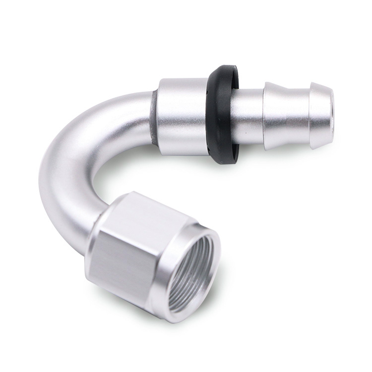 120 Degree Push Lock Hose End Fitting