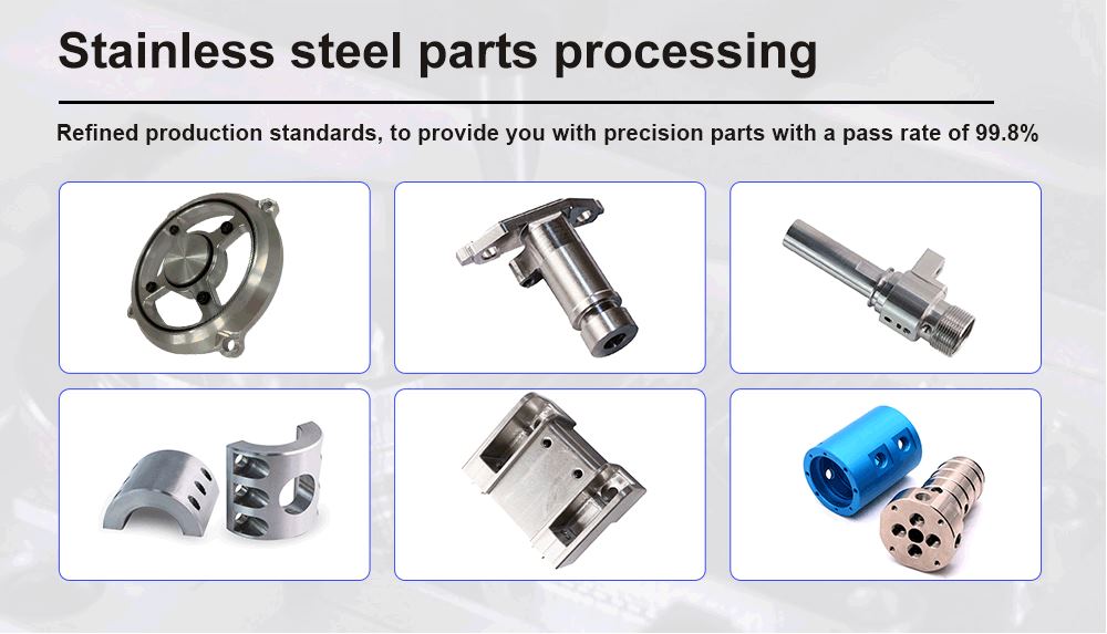 stainless steel CNC machining parts