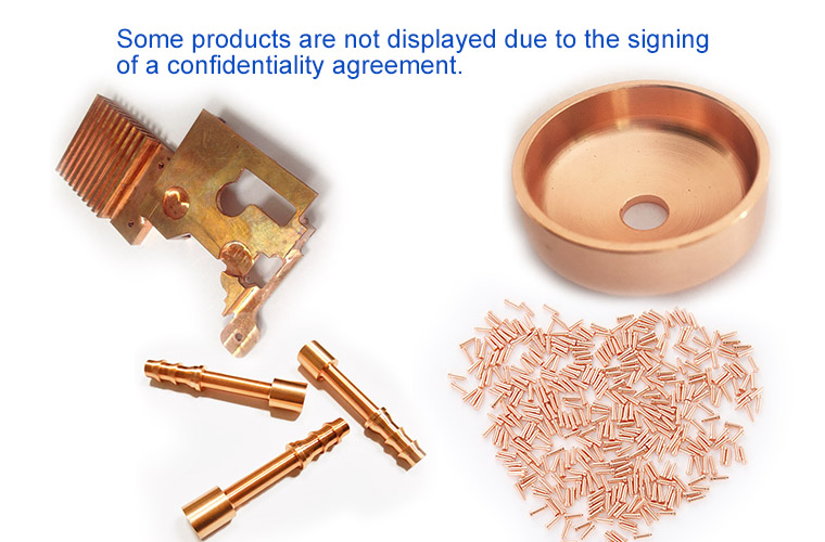 copper cnc machining parts