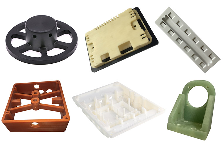 cnc turning plastic materials