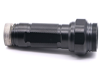 CNC Flashlight Housing Battery Tube