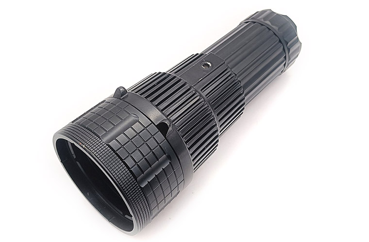 Custom CNC Machining Flashlight Housing Body Shell Parts 