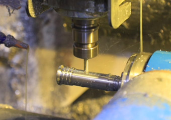 CNC Flashlight Housing Prototype Machining