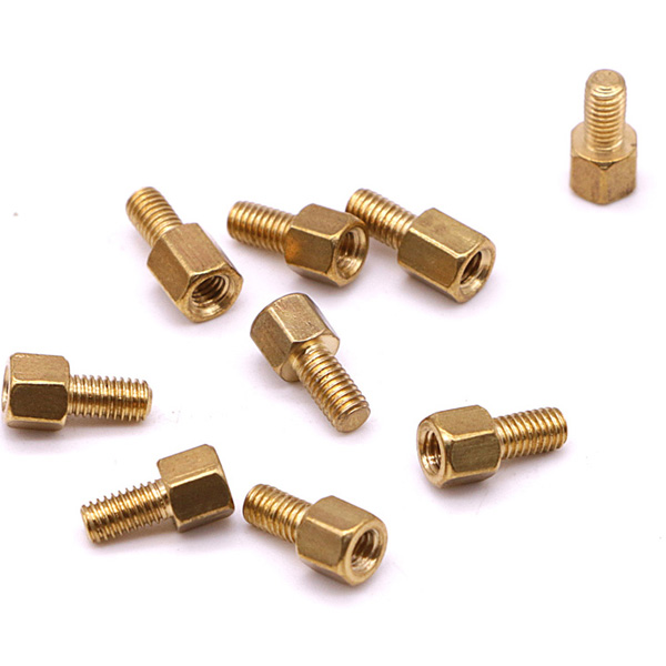 Custom CNC brass Standoff Screws Home Depot Parts