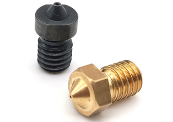 Custom CNC 3d Printer Brass Nozzle Surface Treatment