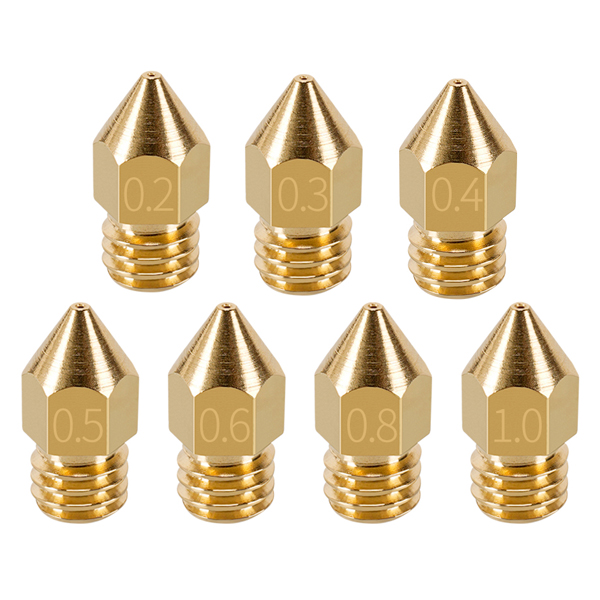 Custom MK8 CNC 3d Printer Brass Nozzle