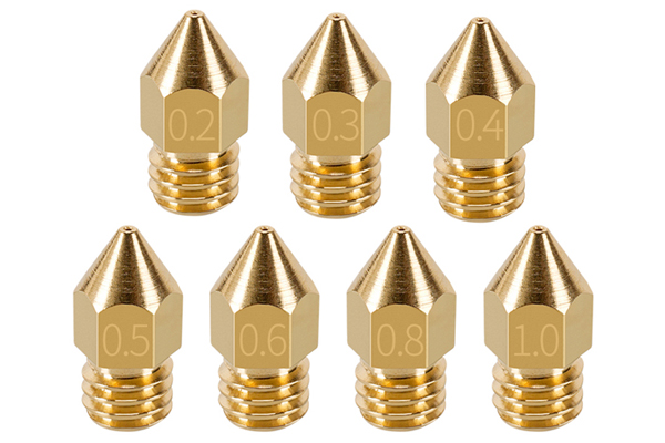 Polishing Custom CNC 3d Printer Brass Nozzle