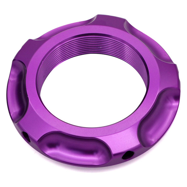 Purple CNC Aluminum Machining Parts