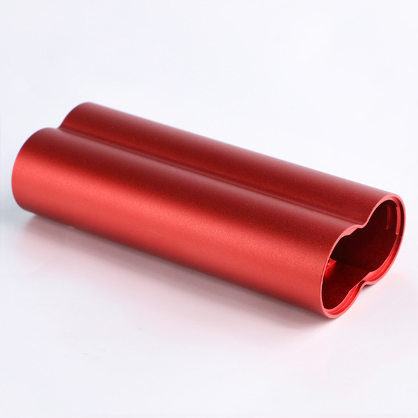 Red CNC Aluminum Machining Parts