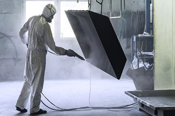 Sandblasting Process