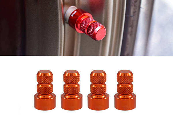 Aluminum CNC Tire Valve Stem Caps