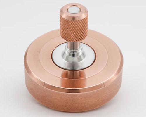 Custom CNC  copper Spinning Top