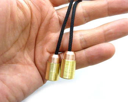 Custom CNC brass Begleri Fidget Beads Finger