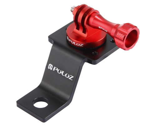 Custom CNC red Gopro Tripod Mount Adapter Machining parts