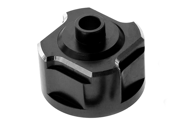 Custom CNC black anodizing Aluminum Straight Shaft Front Rear Universal Differential Housing Machining