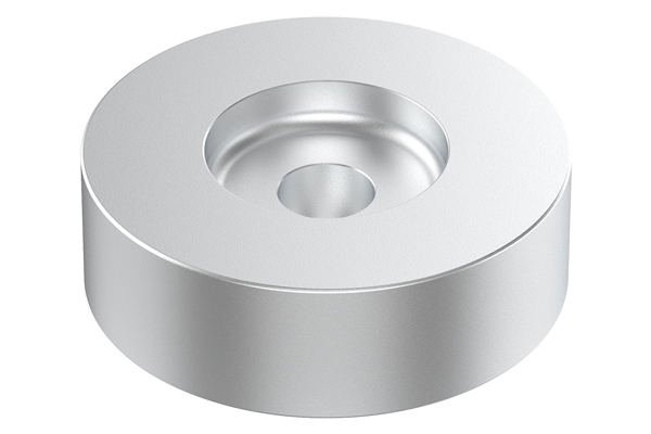 Custom CNC Aluminum 45 RPM Adapters Machining