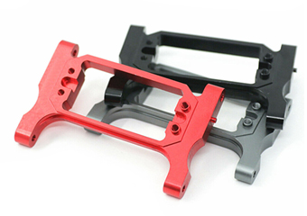 Custom CNC Aluminum Front Bumper Servo Mount Surface Treatment