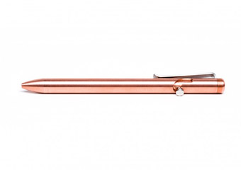 Custom CNC Tactile Turn Bolt Action Copper Pen Surface Treatment