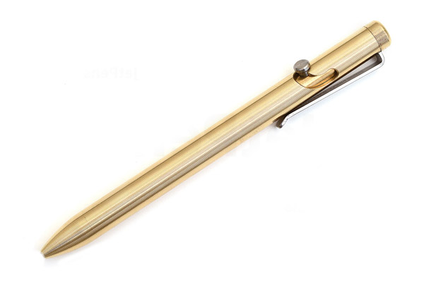 CNC Machining Tactile Turn Bolt Action Copper Pen