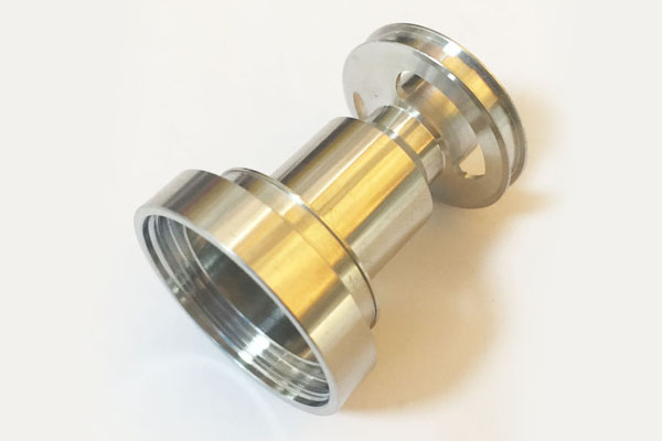 Custom CNC Machining Stainless Steel IBC Tote Adapter Couplings