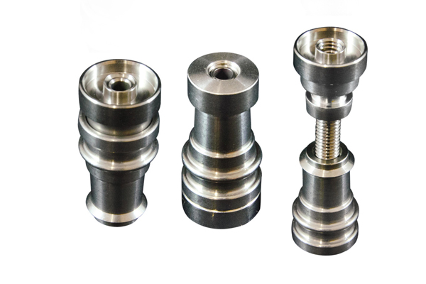 CNC Machining Universal Deep Dish Titanium Dish Nail Dab Kit